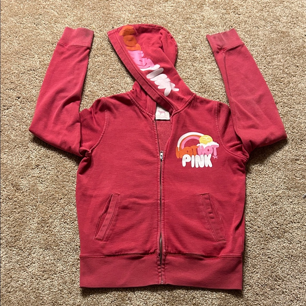 Vintage Victoria’s Secret PINK Zip Up Hoodie